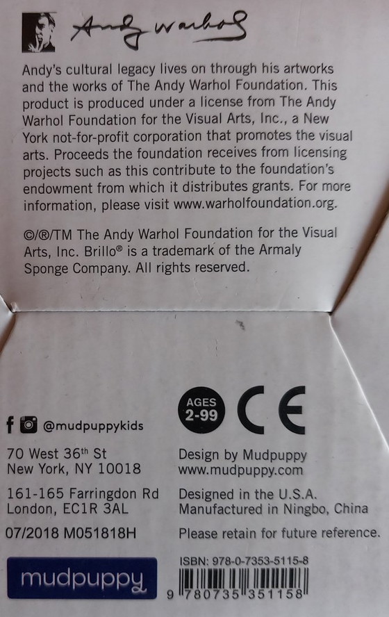 Image 1 of Andy Warhol – Brillo Box & Campbell’s Soup Can