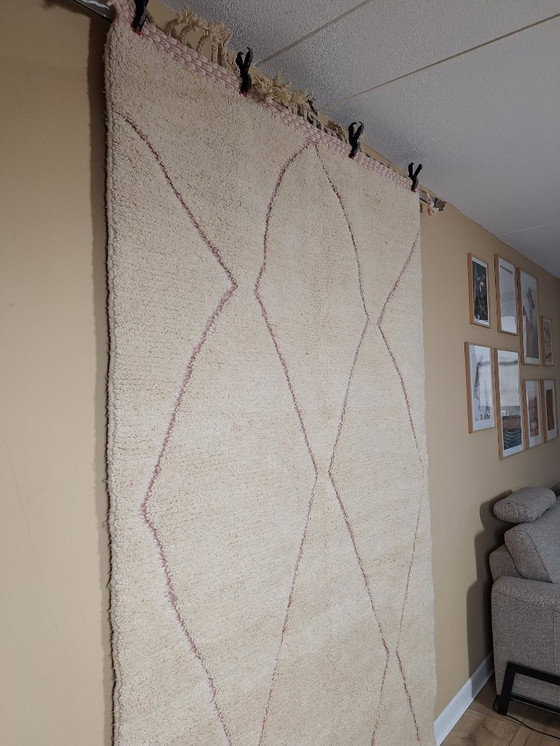 Image 1 of Berberteppich Teppich aus Schurwolle Marokkanischer Teppich - 265 x 156 cm 300 x 200 m Typ B21.18