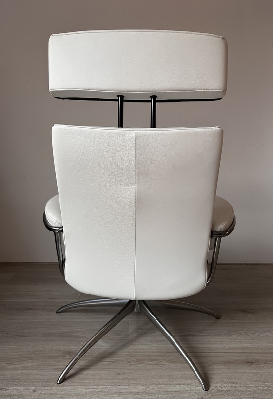 Image 1 of 2x Stressless London design armchairs