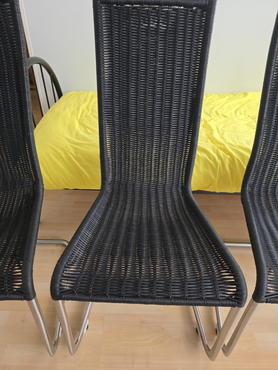 Image 1 of 4 tecte eetkamerstoelen