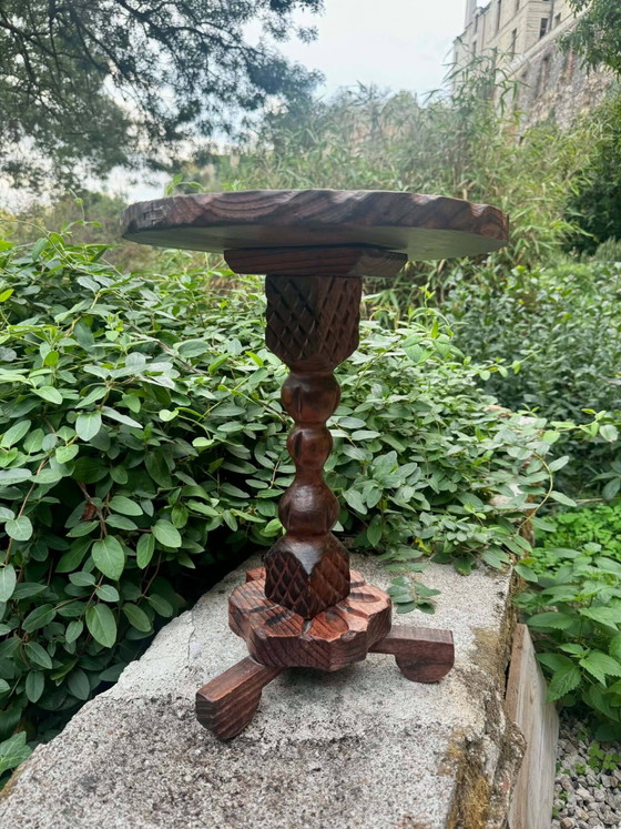 Tavolino in legno degli anni '50 – Tavolini, Wood, Vintage (photo 2 of 9)