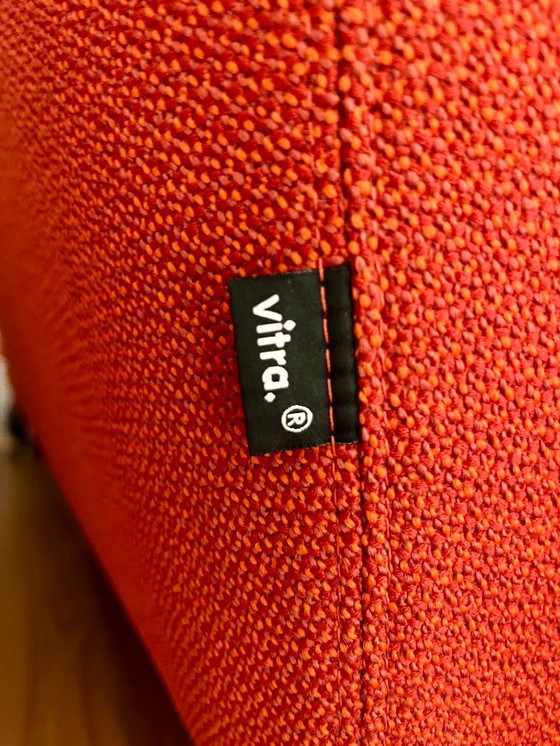 Image 1 of Vitra Suita Chaise Longue Classic Grande, Rosso/Arancione