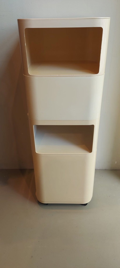 Vintage Kartell Componibili (Quadrato) – Anna Castelli Ferrieri – opbergkast, Plastic (photo 2 of 8)