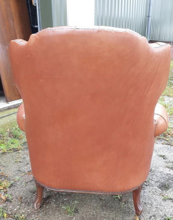 Image 1 of Sofás de cuero Chesterfield Barok 