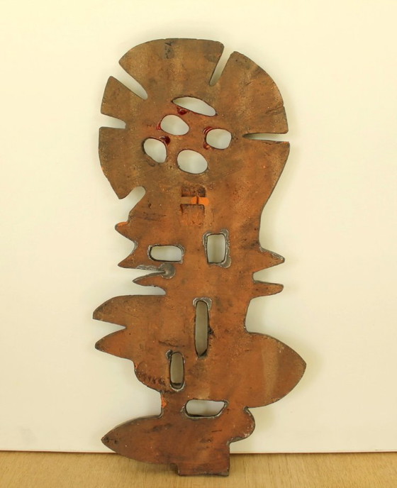 Image 1 of Vintage Perignem wall ceramics – Paul Vermeire – Brutalist ceramics 1960s