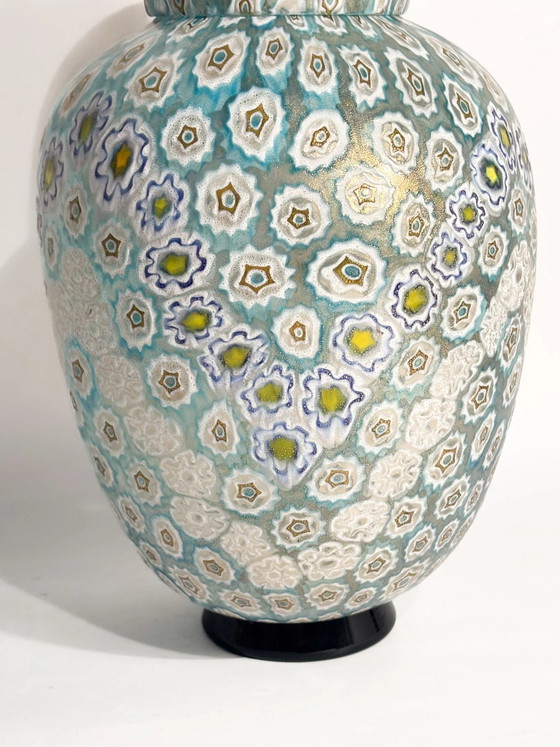 Potiche Vase in Murano Glass with Millefiori Murrine by La Murrina 1980s (photo 3 of 20)
