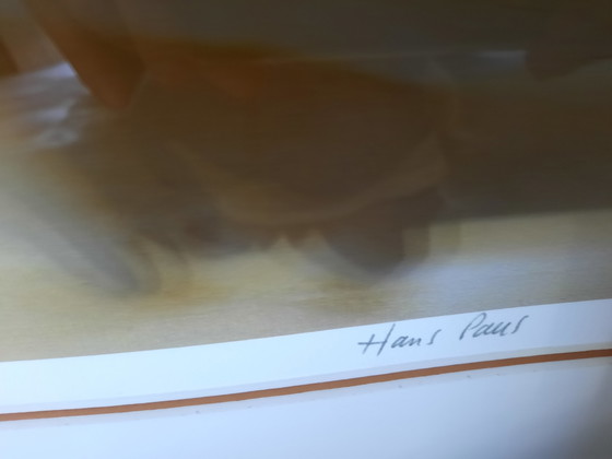 2 Quadri di Hans Paus – Litografie e stampe, Glass, Paper (photo 9 of 15)