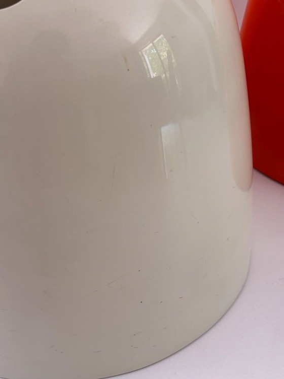 Image 1 of Dedalo paraplubak van Emma Gismondi Schweinberger voor Artemide, 1966, wit ABS, ruimtetijdperk