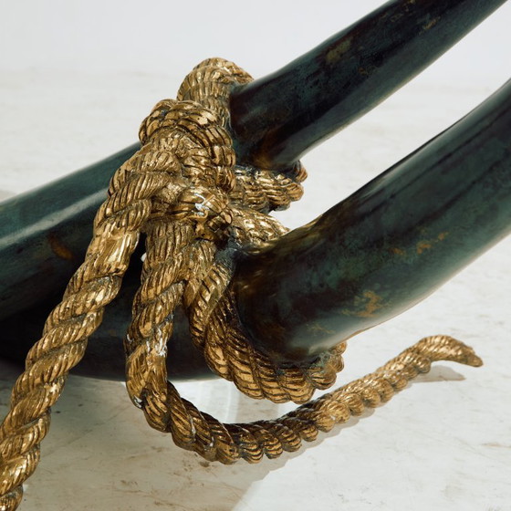 Image 1 of MK10073 Mesa de centro de bronce de Italo Valenti para Valenti Spain