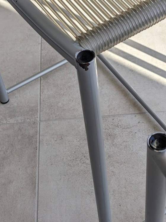 2x Giandomenico Belotti Original Spaghetti Chairs – Alias, Eetkamerstoelen, Metal, Plastic (photo 3 of 7)