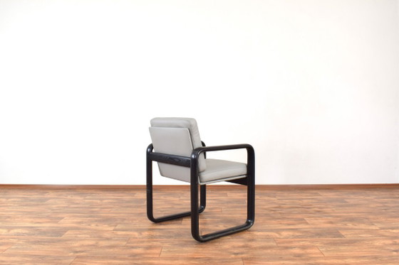 Mid-Century Lederen Fauteuils van Burkhard Vogtherr voor Rosenthal, jaren 70, Set van 2 – Wood (photo 9 of 17)
