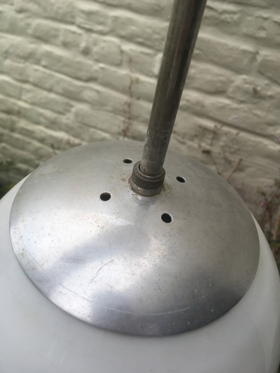 Image 1 of Sospensione art déco vintage originale