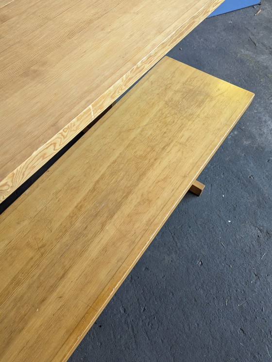 Image 1 of Eettafel set vintage - Taapiovaara - tafel met bank