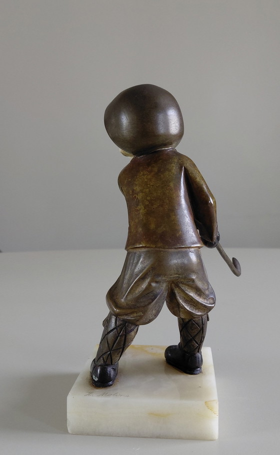 Image 1 of Bronzen beeldje