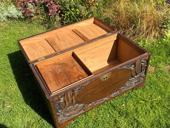 Coffre en bois indonésien – Armoires de rangement, Wood (photo 7 of 7)