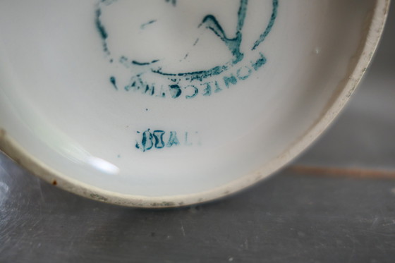 Image 1 of Vintage Figini Montecatini Vase Flower Picker Fifties