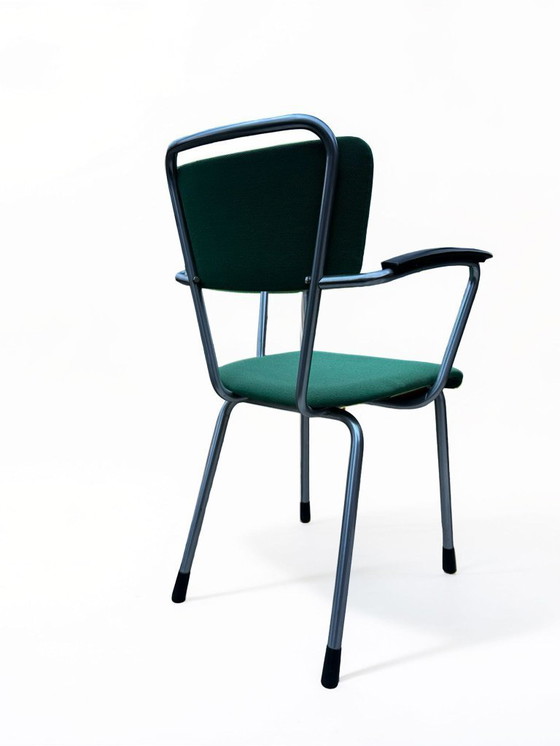 Image 1 of Poltrona vintage Gispen 214 – anni '60 – modernismo olandese / sedia PTT