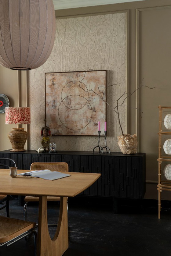 Image 1 of Hecho a mano Lámpara colgante Knit-White