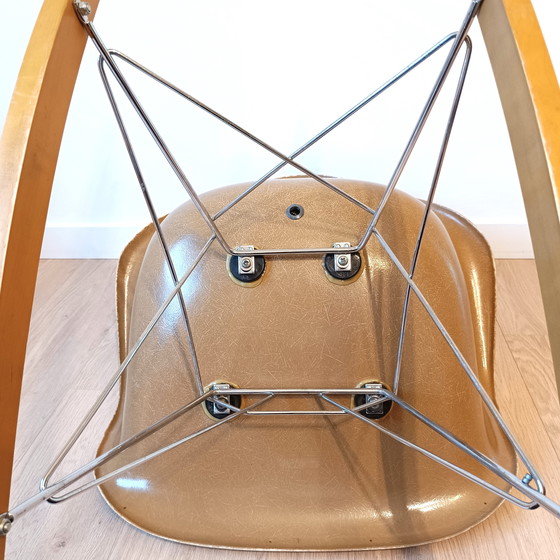 Image 1 of Mid century RAR fiberglass rocking chair by Eames – Vitra