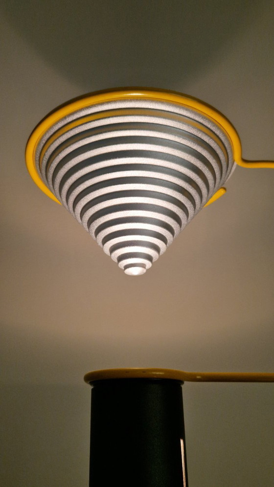Image 1 of Unique vintage floor lamp, Lamiprogetti Eleusi, Italy, postmodern design, 1980s