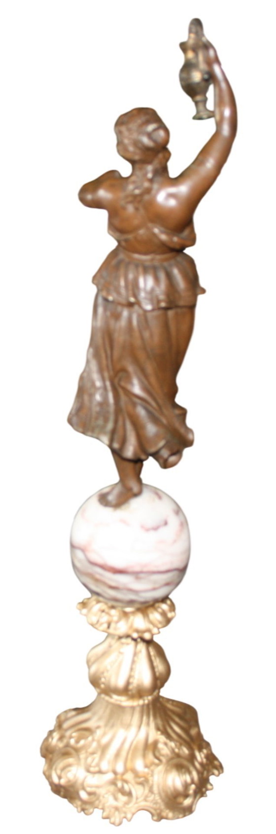 Antike Prunkfigur / Damenfigur Um 1879 Jahr – Dekorative Objekte, Other (photo 4 of 8)