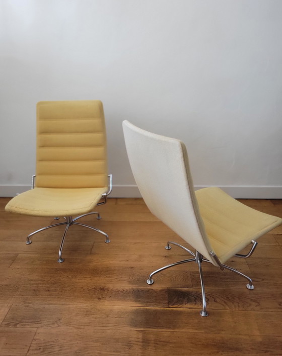 Image 1 of Sillones Jens Amundsen 'Serie SAS' para Fritz Hansen, Dinamarca, 1988