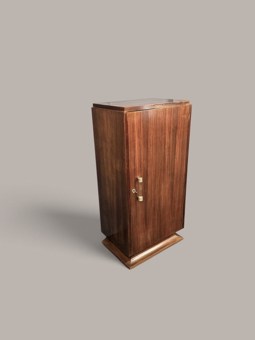 Franse Art Deco palissander barkast, ca. 1930