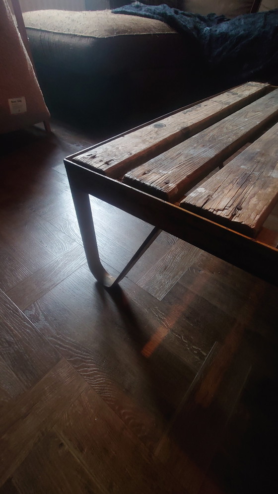 Image 1 of Tavolino industriale vintage 1885