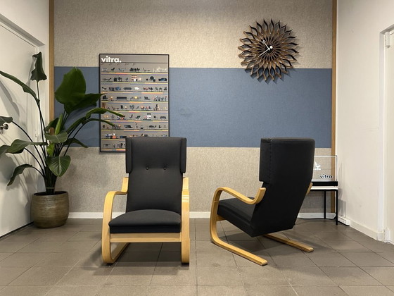 Image 1 of Artek | Alvar Aalto | 401 | Anthracite fabric | 4x