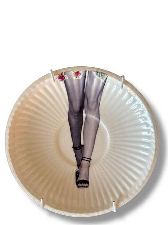 Image 1 of Set di piatti da parete vintage Marilyn Raspberry | The Vintage Vibe