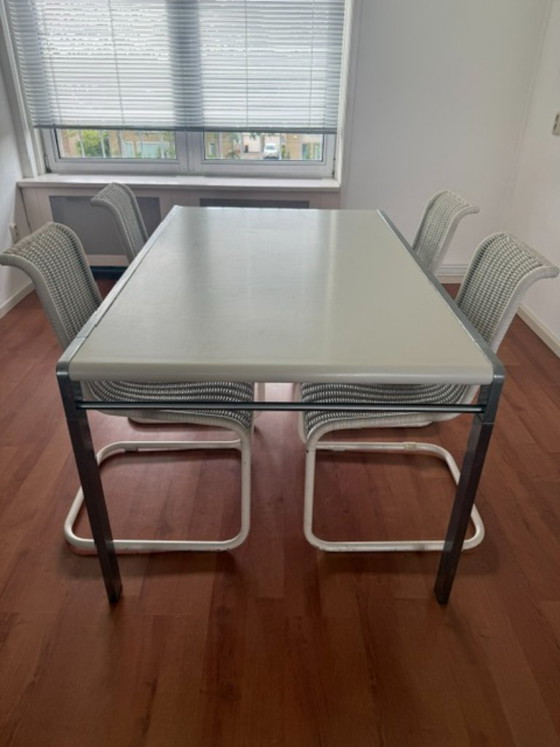 Image 1 of Claire Bataille Dining Table with 4 chairs