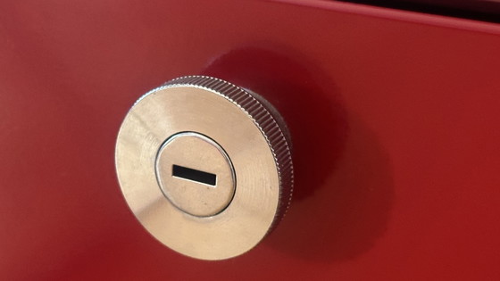 Image 1 of Original USM Haller Lowboard | TV Unit | Ruby Red | Excellent Condition | From First Owner