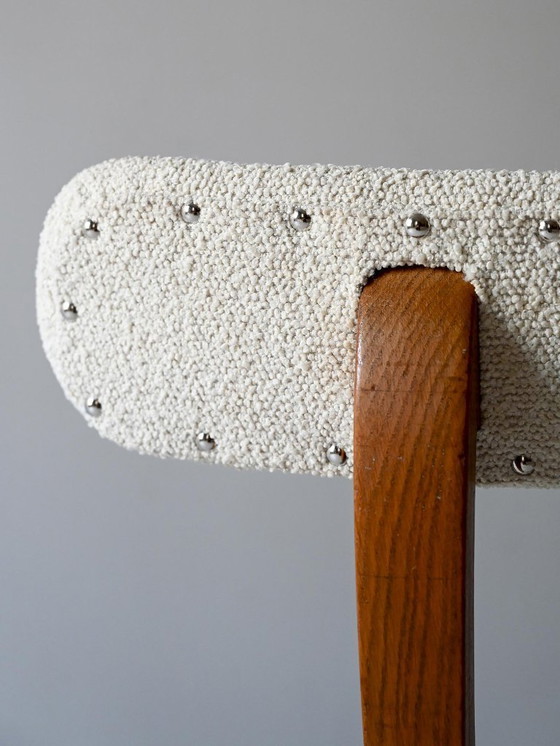 Image 1 of 1920s Scandinavian Oak Swivel Office Chair