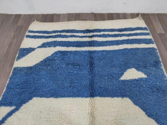 Alfombra tradicional marroquí de pura lana, tamaño 1,4/2,6 m. – Ahrend, Wool (photo 5 of 8)