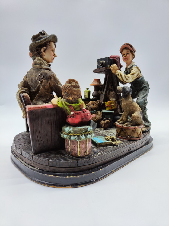 Image 1 of scène de studio photo vintage