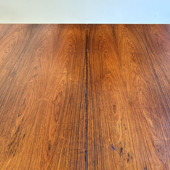 Image 1 of Vintage Topform teak extendable table