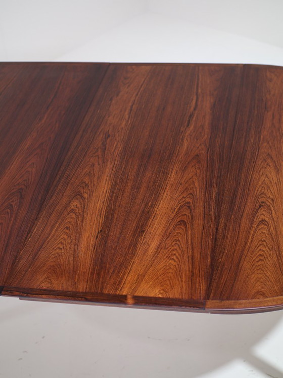 Image 1 of Tavolo da pranzo allungabile in palissandro, anni '60, danese