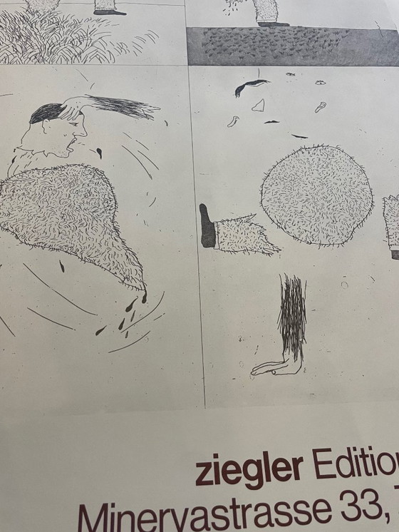 Image 1 of David Hockney, Six Fairy Tales Illustrationen zu Grimms Fairy Tales, Atelier M+M Baviera VSG/SWB...