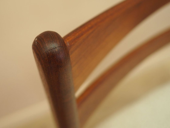 Image 1 of Sechs Teakholzstühle, dänisches Design, 1960er Jahre, hergestellt in Dänemark