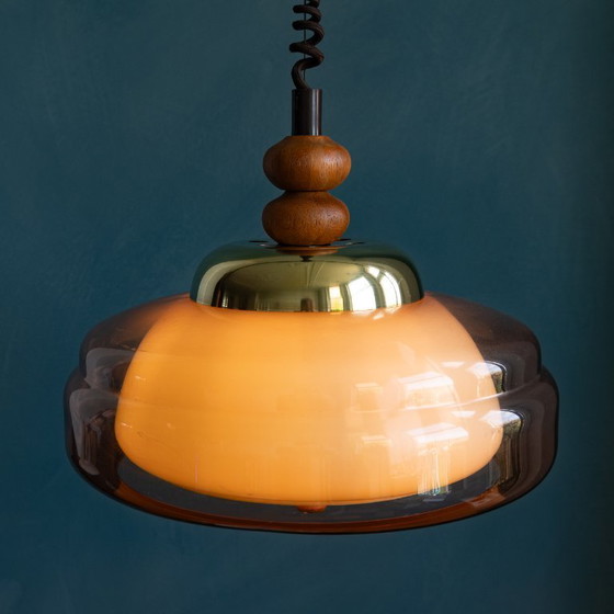 Image 1 of Herda Lampe suspendue Space Age Design