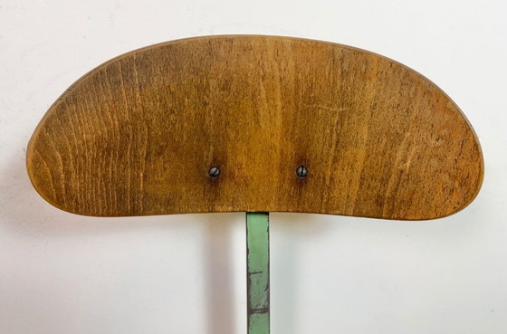 Image 1 of Green Industrial Workshop Chair, 1950s