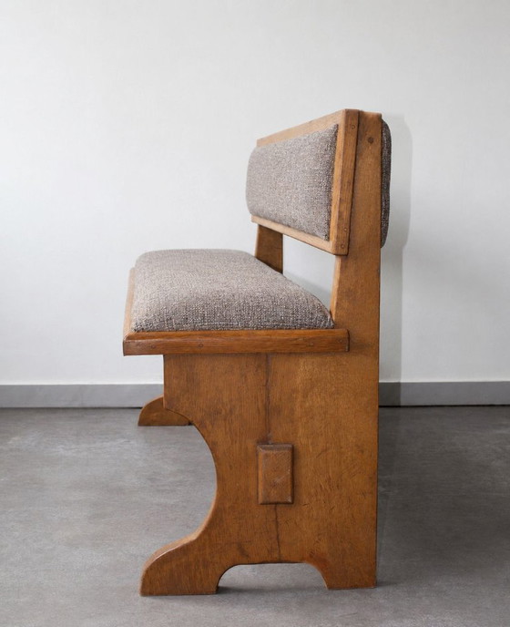 Banco de roble macizo, 1960. – Wood (photo 4 of 7)