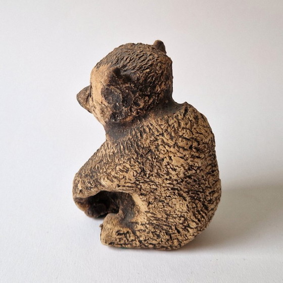 Dos osos de cerámica de Suecia, Objetos decorativos, Marrón, Rustic (foto 11 de 15)