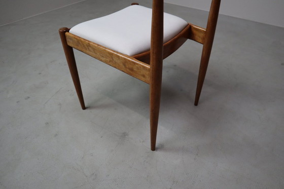 Image 1 of Set of six Alfred Hendrickx Model 500 dining chairs in Rosewood