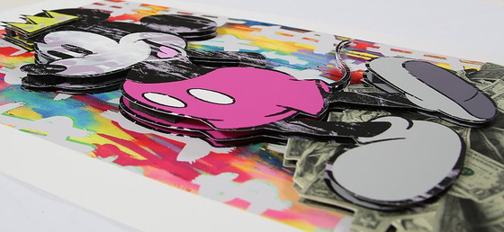 Image 1 of Allen, Ben - Dollar Mickey - 3D-Konstruktion - Handsigniert