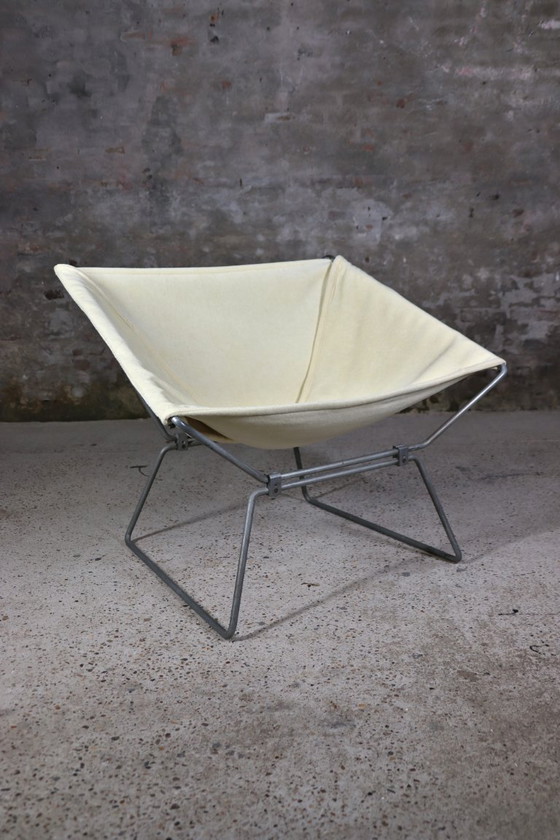 Image 1 of AP-14 – “Anneau” loungestoelen – Set van 2 – Pierre Paulin – A. Polak – Nederland / Frankrijk – jaren 1950