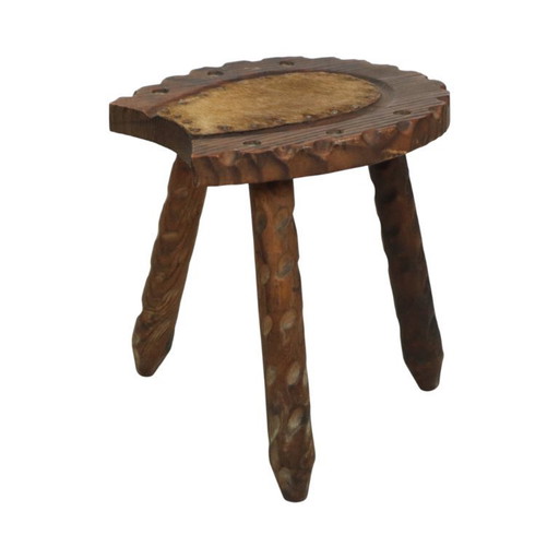 Spanischer Milchhocker, Brutalistischer Dreibeinhocker