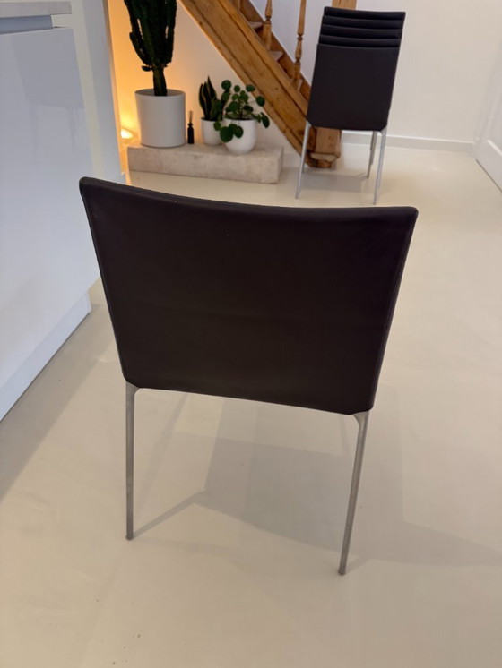 Image 1 of B&B Italia Maxalto – Esszimmerstühle „Alma“ – 6 Stück