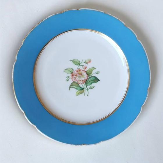 6 dessert plates in porcelain Old Paris 19th century – Crockery, Vintage (photo 2 of 28)