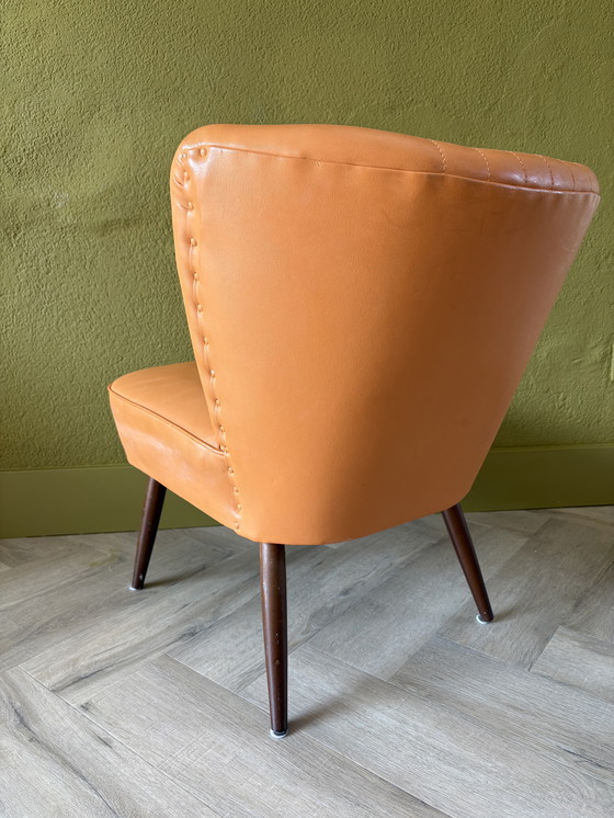 Image 1 of Poltrona da cocktail vintage arancione